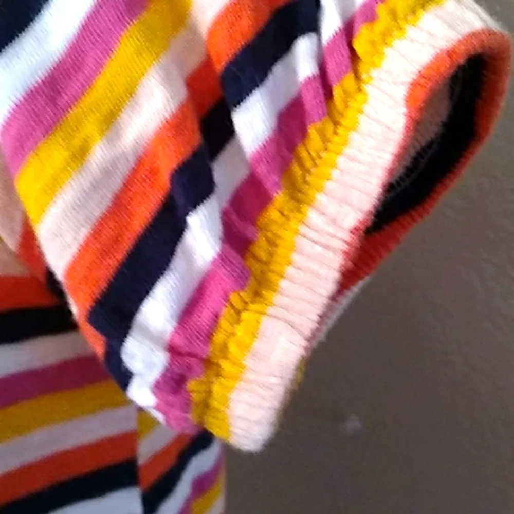 🎃🍂🍁/Old Navy | Girls | Large | Striped Short Sleeve Top